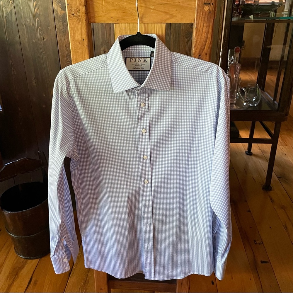 Thomas Pink Men’s Athletic Fit shirt, size 15